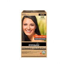 Aromaganic 天然有机草本染发膏染发剂 4.02-可可栗色（安全无毒 不含PPD）